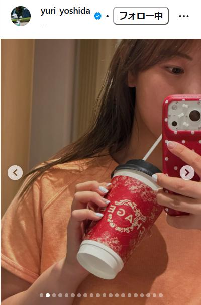 吉田優利のインスタグラムから