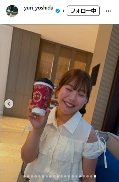 吉田優利のインスタグラムから