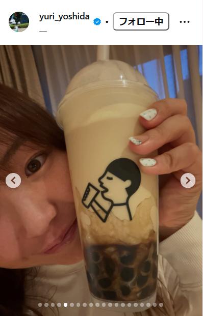 吉田優利のインスタグラムから