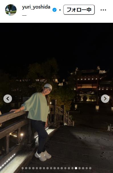 吉田優利のインスタグラムから