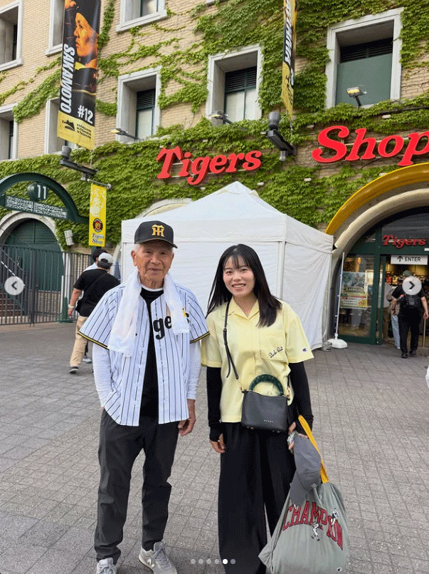 勝みなみの母のインスタグラムから