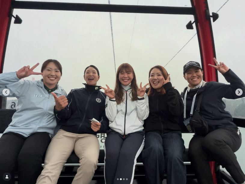 LPGAの日本公式インスタグラムから