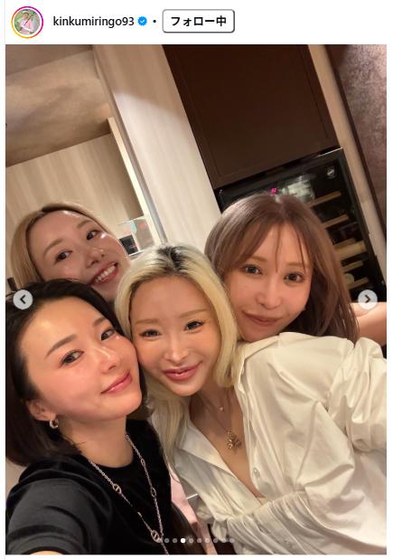 金田久美子のインスタグラムから