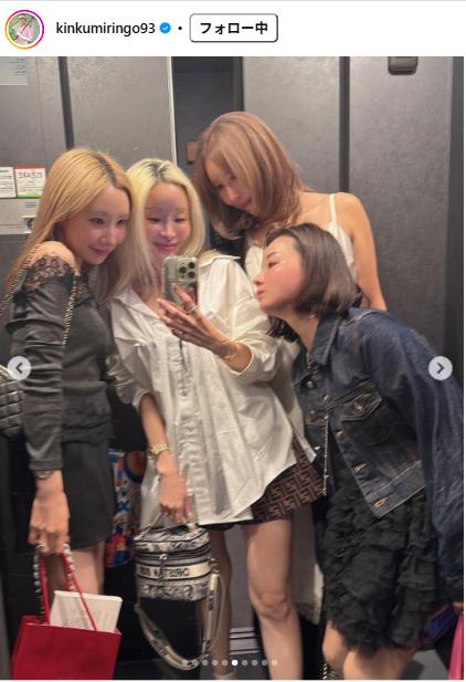 金田久美子のインスタグラムから