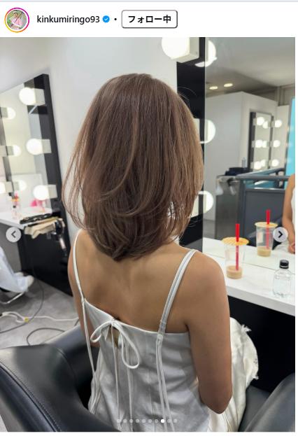 金田久美子のインスタグラムから
