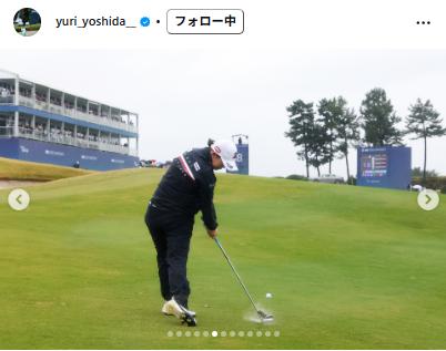 吉田優利のインスタグラムから