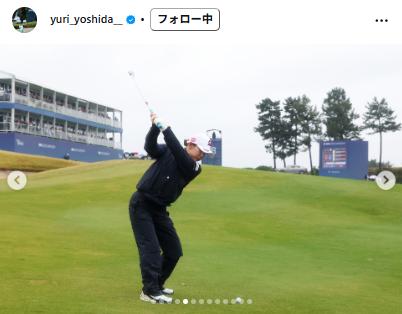 吉田優利のインスタグラムから