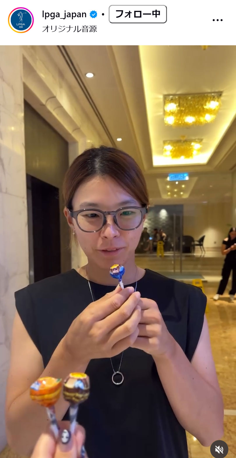 LPGAツアーの日本公式インスタグラムから