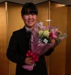 ナショナルチーム候補入りし、ＫＧＡ総会で祝福された畑岡奈紗