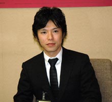 今シーズンの抱負を語るホンダ・グレッシーニの中野真矢