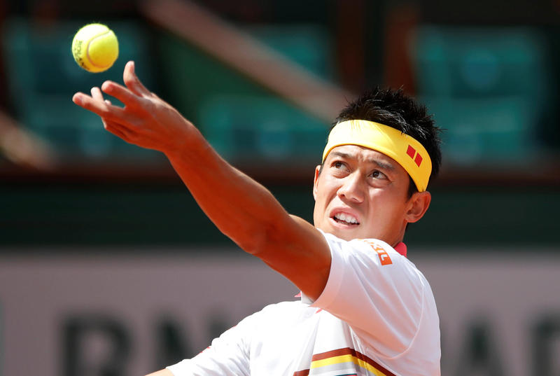 錦織圭、ティエムに敗れ8強ならず／全仏OP詳細 - スポーツライブ