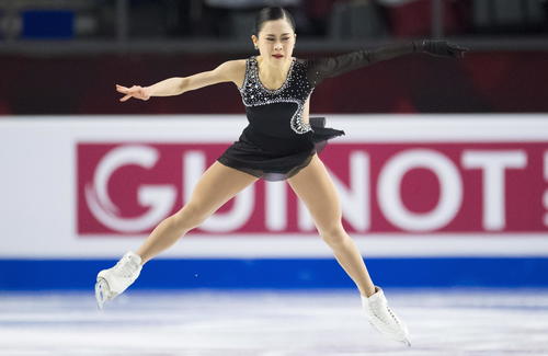 ＧＰファイナル　演技する宮原（ＡＰ）