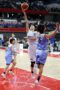 昭和学院３年連続８強 今大会２度目の３ケタ得点 バスケット 日刊スポーツ