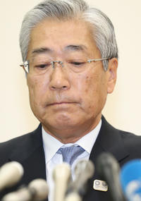 竹田会長は潔白会見のはずが騒然 質問ご容赦７分間 スポーツ 日刊スポーツ