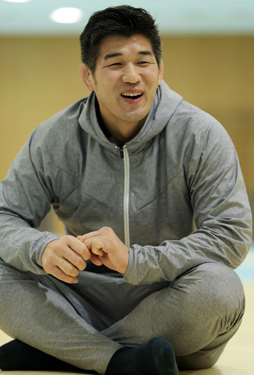 柔道男子日本代表の井上康生監督（2016年12月22日撮影）