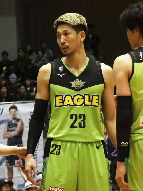 レバンガ北海道の野口大介（2019年4月27日撮影）