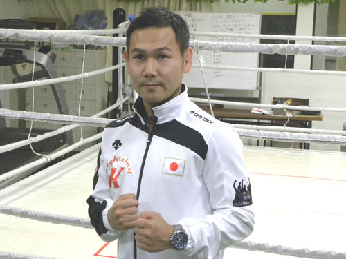 東京五輪への思いを語る高山勝成（撮影・松本航）