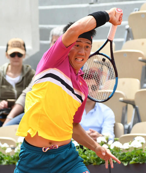 錦織圭（19年5月撮影）