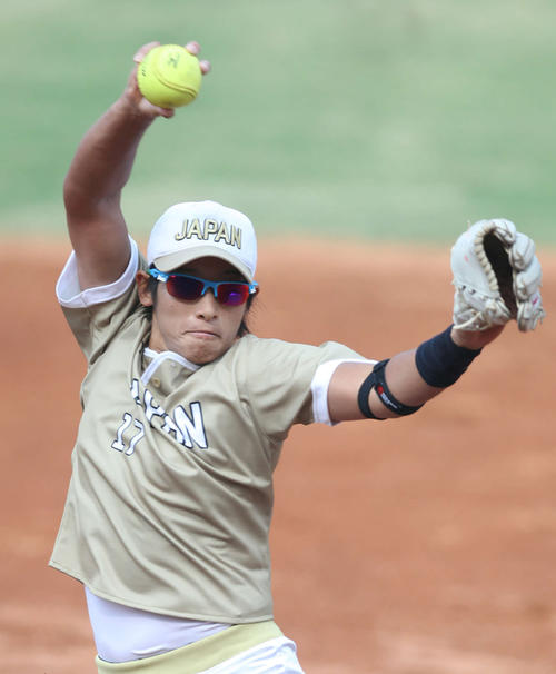 上野由岐子（18年8月撮影）