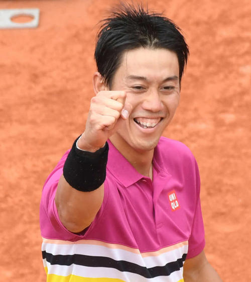 錦織圭（2019年6月3日撮影）