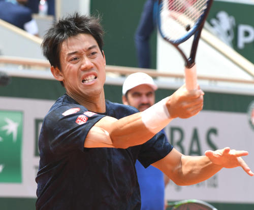 錦織圭（2019年6月4日撮影）