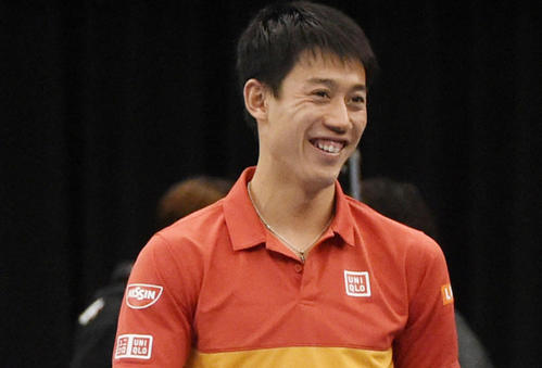 錦織圭（2018年11月25日撮影）