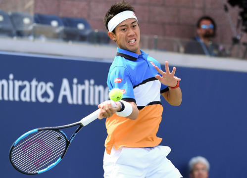 全米オープン1回戦に勝利した錦織（ロイター）