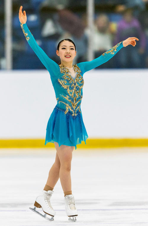 今季初戦を優勝で飾った紀平梨花（共同）