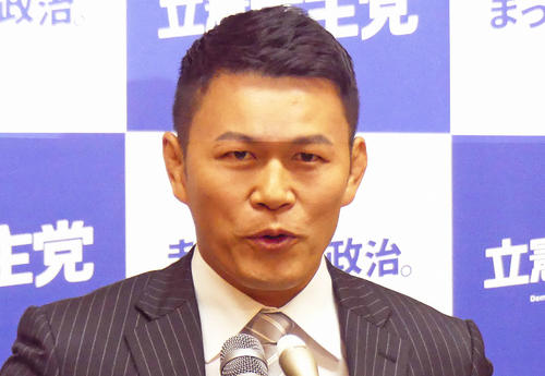 須藤元気氏（2019年6月4日撮影）