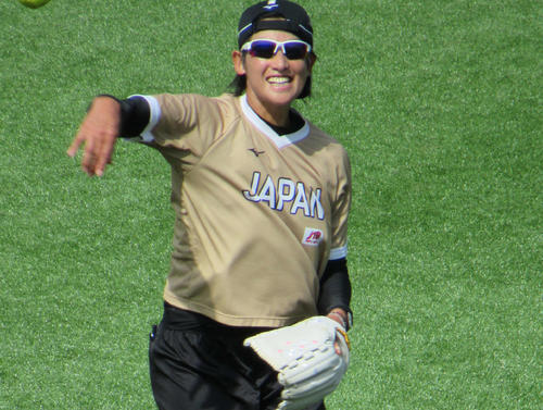 上野由岐子（19年8月撮影）
