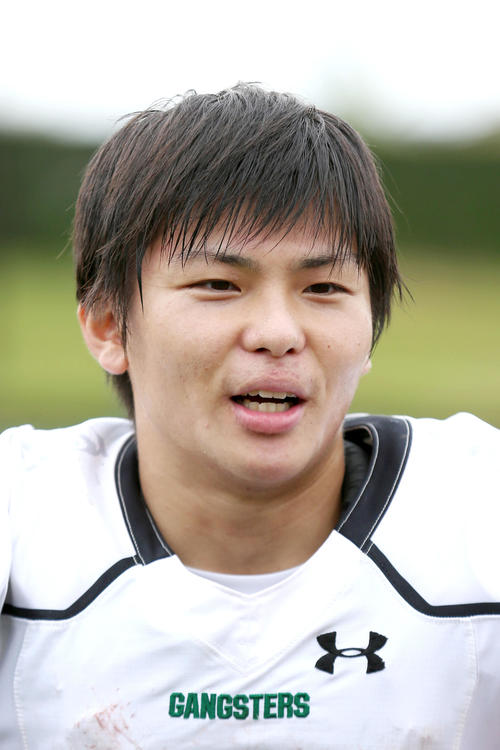 龍谷大対京大　京大QB中畑（撮影・上山淳一）