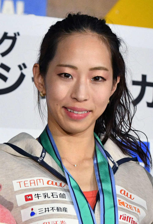 野口啓代（2019年3月3日撮影）