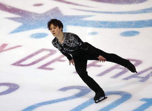 8位に終わった宇野昌磨(AP)
