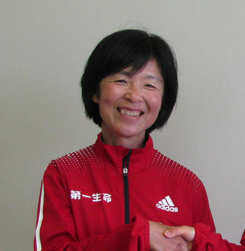 山下佐知子コーチ（2016年7月1日撮影）