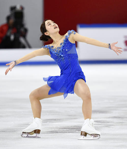 7位に終わった本田真凜のフリー（共同）