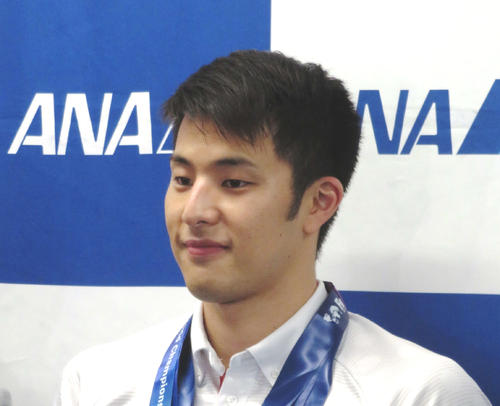 瀬戸大也（2019年7月29日撮影）