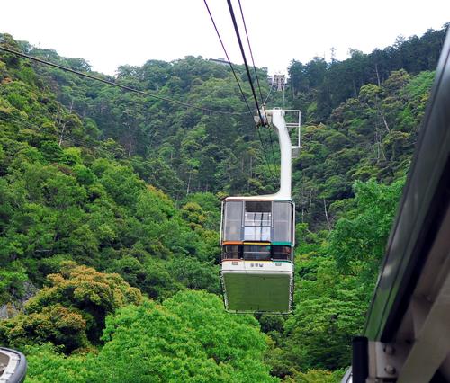 岐阜　金華山ロープウェー