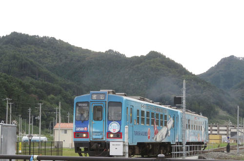 岩手　風情ある三陸鉄道