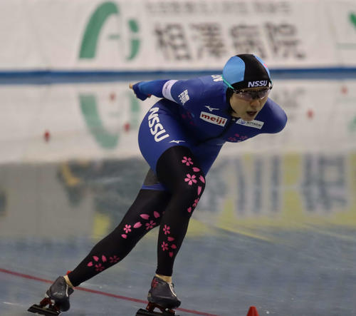 女子3000メートルで国内最高記録をマークした高木美（撮影・保坂果那）