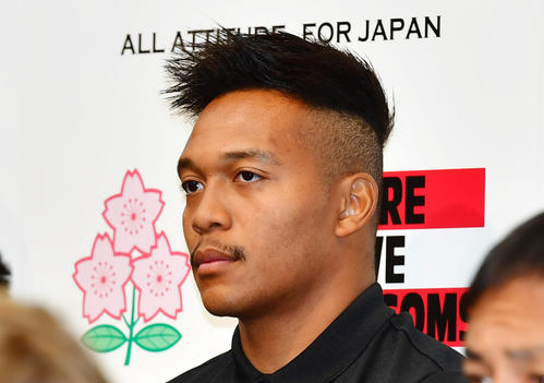 松島幸太朗（2019年10月21日撮影）