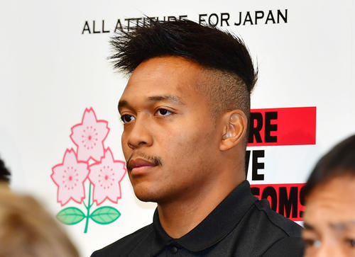 松島幸太朗（2019年10月21日撮影）