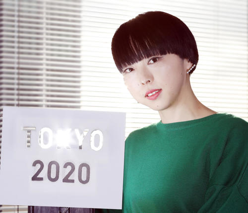 東京五輪に向けて精力的に活動するMIKIKO氏（撮影・浅見桂子）