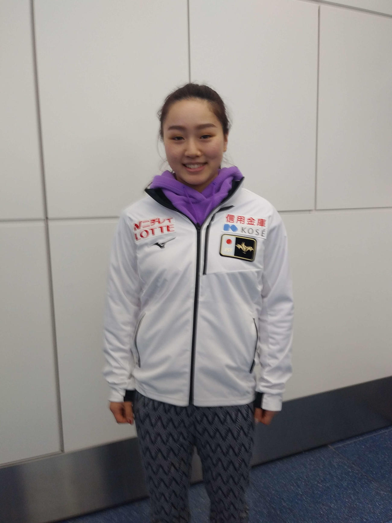 4大陸選手権へ出発する樋口