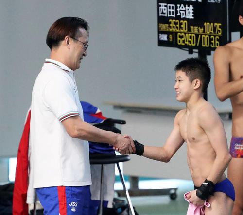13歳玉井陸斗 もう涙は流さない 五輪出場へ王手 水泳写真ニュース 日刊スポーツ