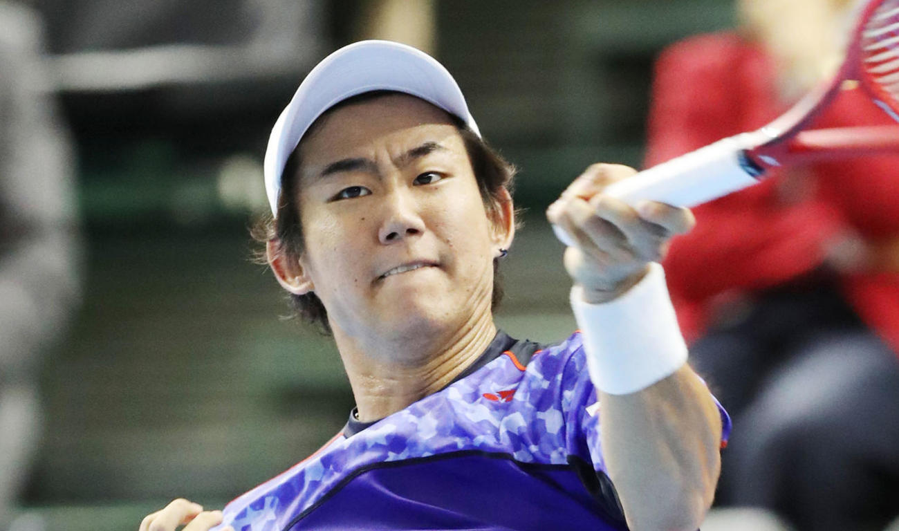 西岡良仁2度目のツアー決勝へ、トップ50入り濃厚 - テニス写真ニュース : 日刊スポーツ