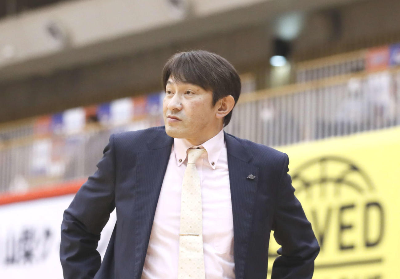 新潟BBラビッツ小川忠晴監督（2020年2月22日撮影）