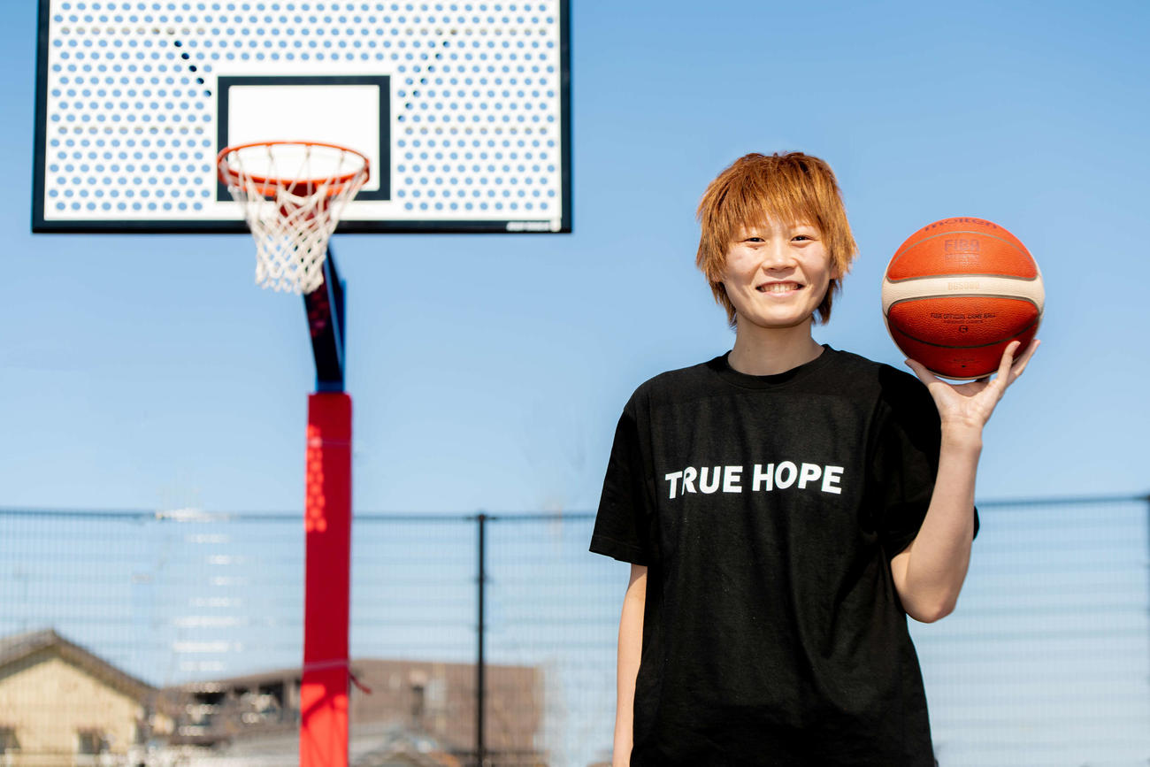 自身で会社を設立し、社長に就任した現役バスケットボール選手の高田真希（Ｃ）2020TRUEHOPE