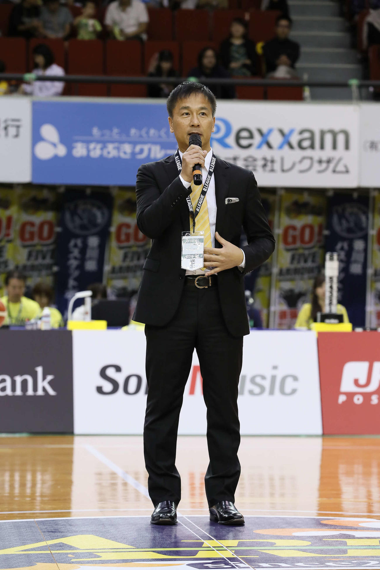B2香川の藤田代表（香川ファイブアローズ提供）