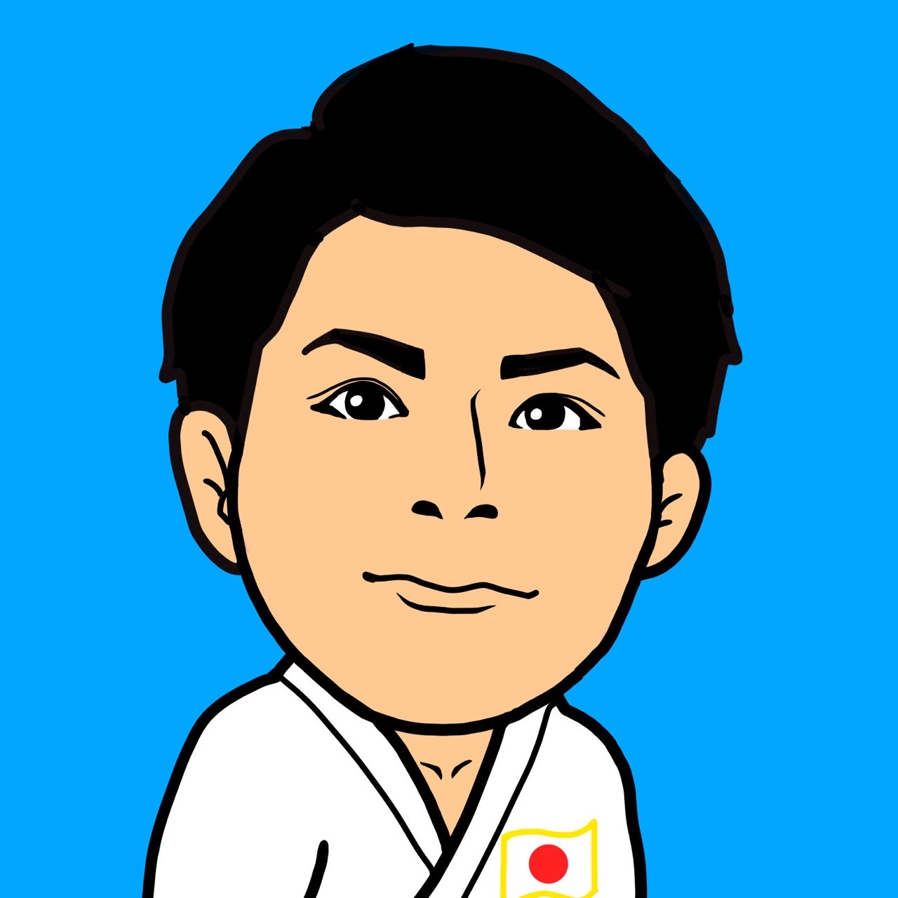 阿部一二三のイラスト