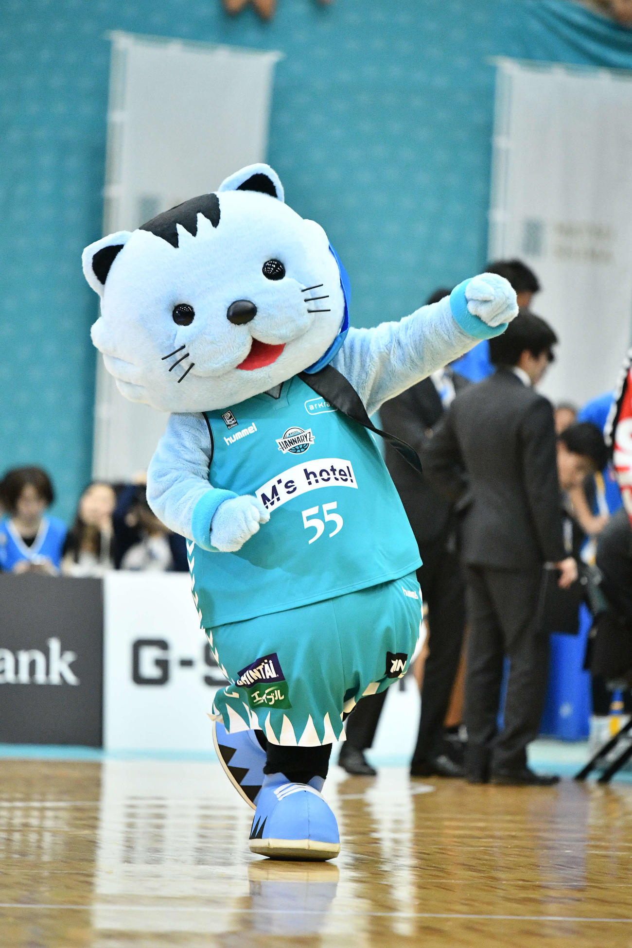 第3回Bリーグマスコット総選挙で11位だったはんニャリン（京都）(C)B.LEAGUE